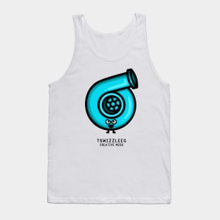 Meanest Turbo - Light Blue Tank Top